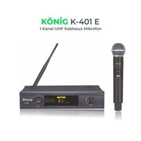 Konig K-401 Wireless El Telsiz Mikrofonu
