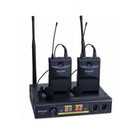 Konig K-402 El Yaka İki Kanal Uhf Telsiz Mikrofon