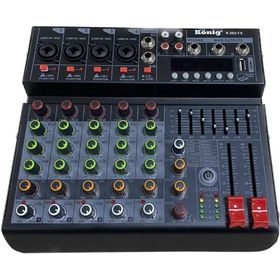 Konig K-502FX 5 Kanal Ultra Slim Mikser