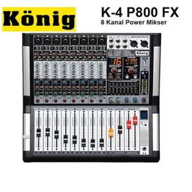 König K-8 P800 FX Power 2x400 Watt Mikser