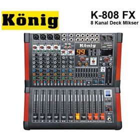 Konig K-808FX 8 Kanal Ses Mikseri