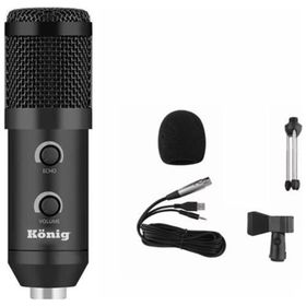 Konig K-CM 300 USB Ekolu Condenser Mikrofon