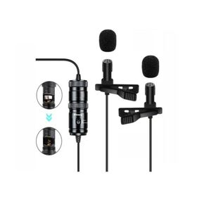 Konig K-YM04D Youtuber Telefon Çift Yaka Mikrofonu