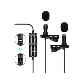 Konig K-YM04D Youtuber Telefon Çift Yaka Mikrofonu