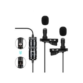 Konig K-YM04D Youtuber Telefon Çift Yaka Mikrofonu