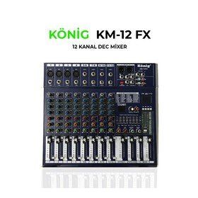 Konig KM-12FX 12 Kanal Dec Mikser