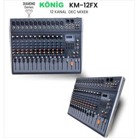 Konig KM-12FX 12 Kanal Dec Mikser