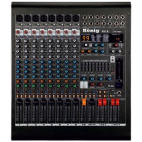 König KV-8 8 Kanal Ses Mikseri