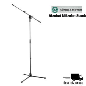 König Meyer 25600-300-55 Siyah Mikrofon Standı