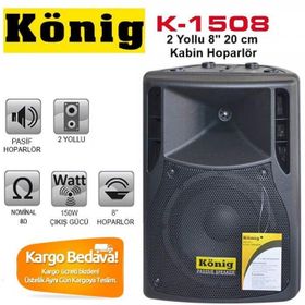 König Meyer K-1508 Kabin Hoparlör