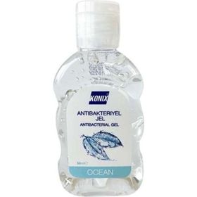 Konix Antibakteriyel Etkili El İçin 5x50 ml Çoklu Paket Jel Dezenfektan
