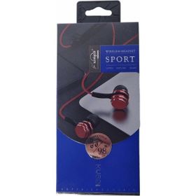 Koniycoi KW80 Siyah Kırmızı Spor Kulaklığı