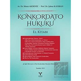 Konkordato Hukuku - Murat Akdeniz