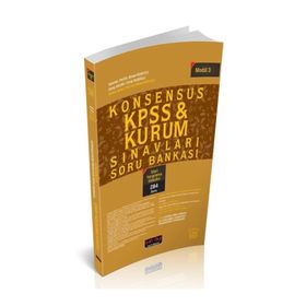 Konsensus 2021 KPSS İdari Yargılama Hukuku Soru Bankası Modül 3 Savaş Yayınları