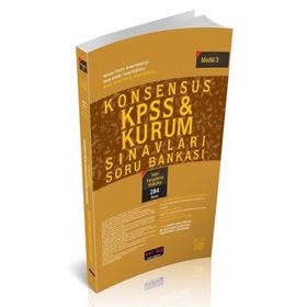 Konsensus 2021 KPSS İdari Yargılama Hukuku Soru Bankası Modül 3 Savaş Yayınları