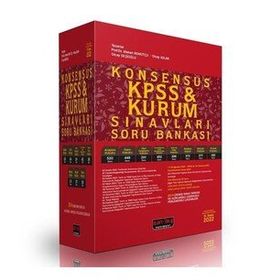 Konsensus KPSS A Grubu Hukuk Soru Bankası 2022 Savaş Yayınevi