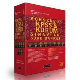 Konsensus KPSS A Grubu Hukuk Soru Bankası 2022 Savaş Yayınevi