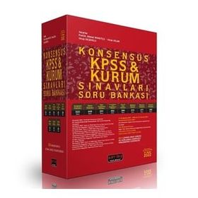 Konsensus KPSS A Grubu Hukuk Soru Bankası 2022 Savaş Yayınevi