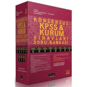 Konsensus KPSS Kurum Sınavları Hukuk Soru Bankası Savaş Yayınları