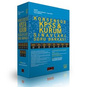 Konsensus KPSS Kurum Sınavları Hukuk Soru Bankası Savaş Yayınları
