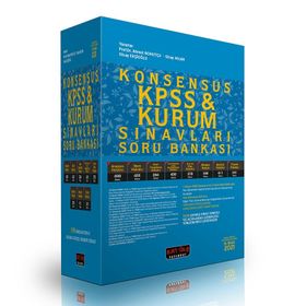 Konsensus KPSS Kurum Sınavları Hukuk Soru Bankası Savaş Yayınları