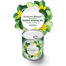 Konserve Bahçem Fide Yetiştirme Kiti Salatalık