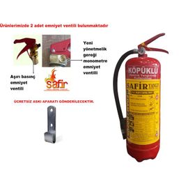 Konsön 6 kg Köpüklü Yangın Söndürme Tüpü