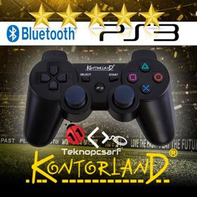 Kontorland PS-3005 Dual Shock Bluetooth Analog Game Pad