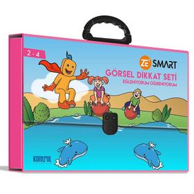 Kontrol Yayıncılık 2-4 Yaş Zekare Smart Görsel Dikkat Seti