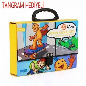 Kontrol Yayıncılık Zekare 9-12 Yaş Smart Görsel Dikkat Seti