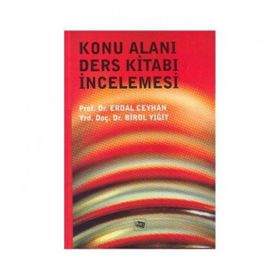 KONU ALANI DERS KİTABI İNCELEMESİ - ERDAL CEYHAN;BIROL YİĞİT