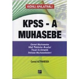 KONU ANLATIMLI KPPS - A MUHASEBE - CEMAL ALTINKESER