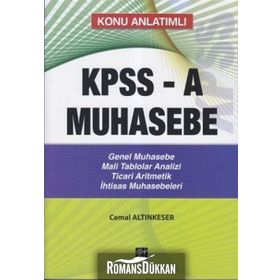 KONU ANLATIMLI KPPS - A MUHASEBE - CEMAL ALTINKESER
