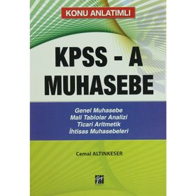 KONU ANLATIMLI KPPS - A MUHASEBE - CEMAL ALTINKESER