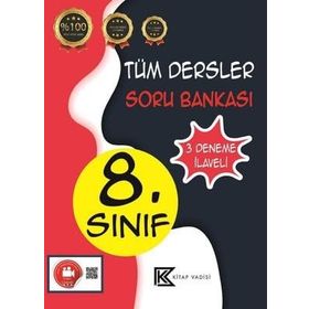 Konu Özetli Video Çözümlü Test Kitabı 8. Sınıf Tüm Dersler Soru Bankası