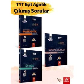 Konularına ve Zorluk Seviyesine Göre Sıralanmış TYT Eşit Ağırlık Çıkmış Sorular Seti A Yayınları