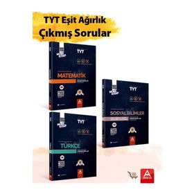 Konularına ve Zorluk Seviyesine Göre Sıralanmış TYT Eşit Ağırlık Çıkmış Sorular Seti A Yayınları