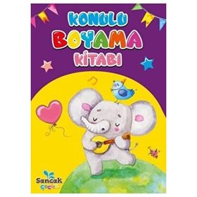 Konulu Boyama Kitabı 1 - Sancak Yayınları