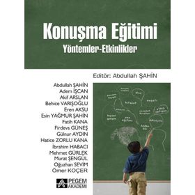 Konuşma Eğitimi - Pegem Akademi Yayıncılık