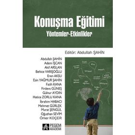 Konuşma Eğitimi - Pegem Akademi Yayıncılık