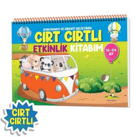 Konuşma ve Dikkati Geliştiren Cırt Cırtlı Etkinlik - Mucit Karınca Serisi