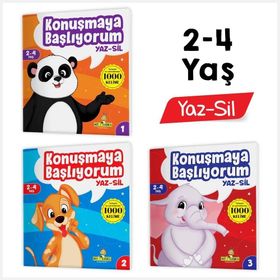 Konuşmaya Başlıyorum Serisi Yaz Sil - Yükselen Zeka