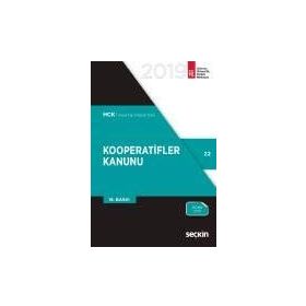 KOOPERATIFLER KANUNU - CELAL ÜLGEN