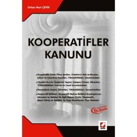 KOOPERATIFLER KANUNU - CELAL ÜLGEN