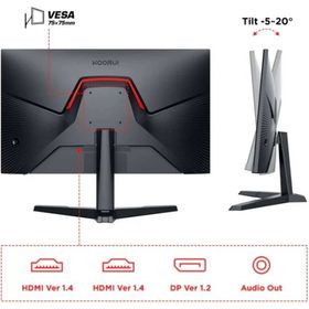 Koorui 24E3 23.8 inç 165Hz 1ms Oyuncu Monitörü