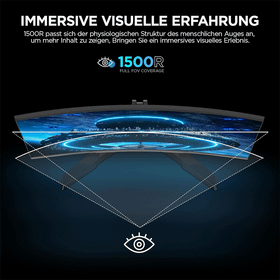 Koorui 24E6CA 23.6 inç 180Hz 6ms Monitör