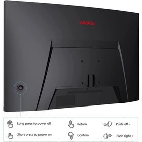 Koorui 27E6QC 27 inç 144Hz 1ms 2K Curved Oyuncu Monitörü