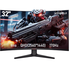 Koorui 32E6QC 31.5 inç 170Hz 1ms Curved Oyuncu Monitörü