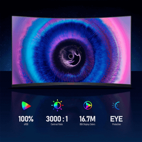 Koorui 32E6QC 31.5 inç 170Hz 1ms Curved Oyuncu Monitörü
