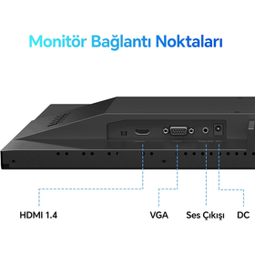 Koorui E2411H 24 inç 120Hz 5ms Monitör